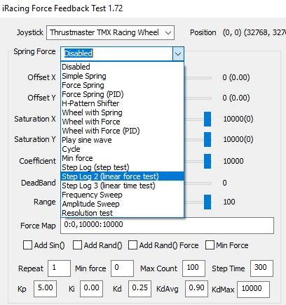 Wheel Check Settings